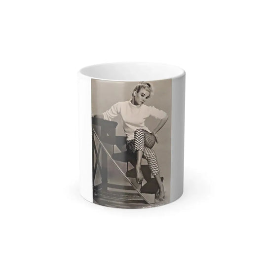 Yvette Mimieux #100 (Vintage Female Icon) Color Changing Mug 11oz 11oz - Go Mug Yourself