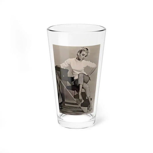 Yvette Mimieux #100 (Vintage Female Icon) Pint Glass 16oz 16oz - Go Mug Yourself