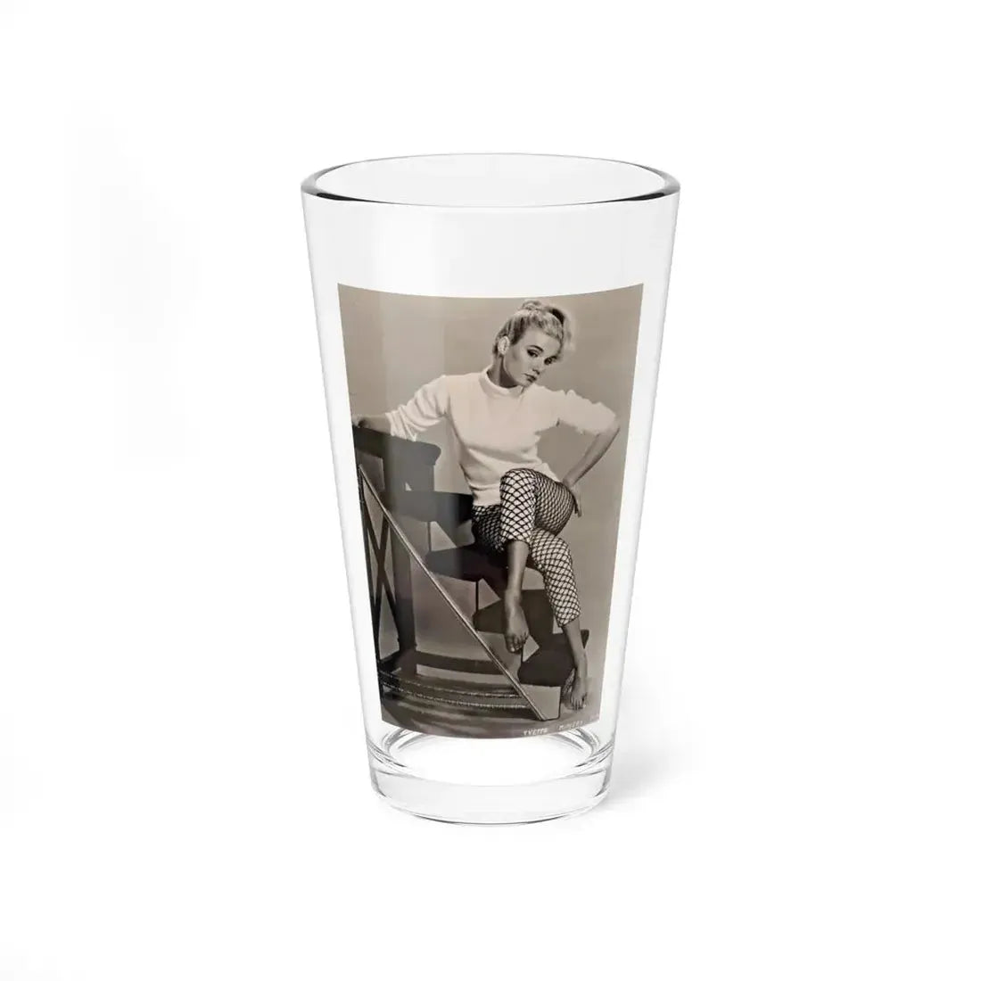 Yvette Mimieux #100 (Vintage Female Icon) Pint Glass 16oz - Go Mug Yourself