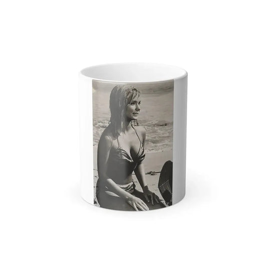 Yvette Mimieux #102 (Vintage Female Icon) Color Changing Mug 11oz 11oz - Go Mug Yourself