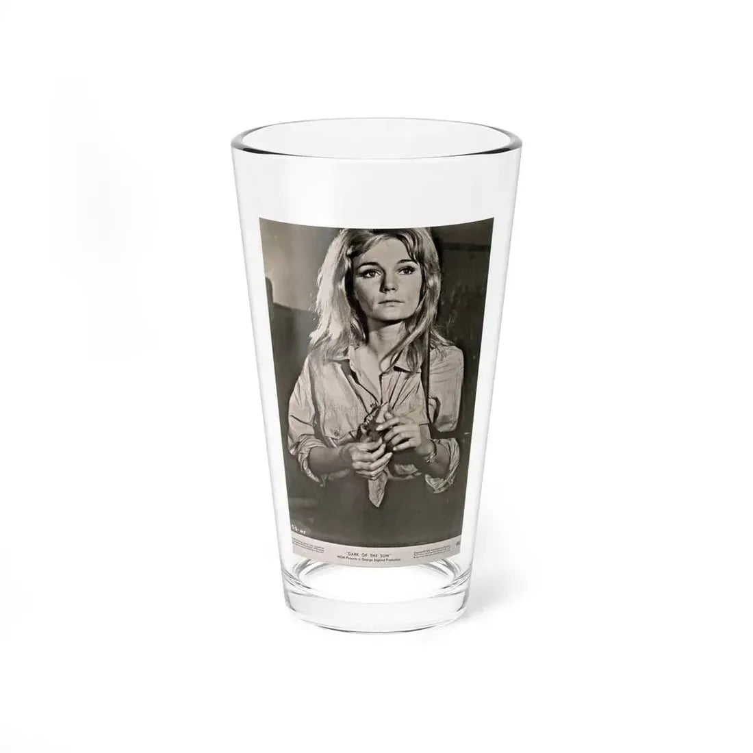 Yvette Mimieux #104 (Vintage Female Icon) Pint Glass 16oz 16oz - Go Mug Yourself