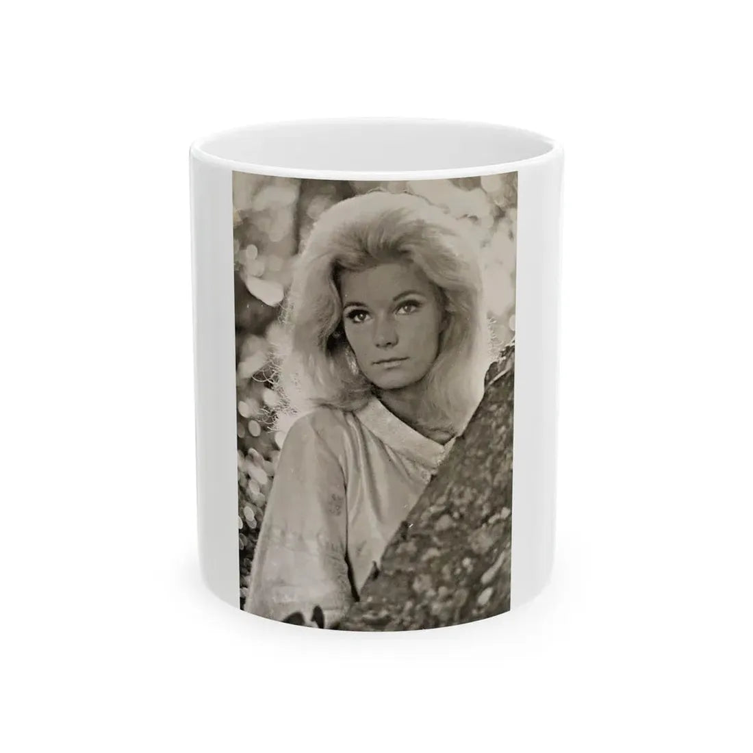 Yvette Mimieux #105 (Vintage Female Icon) White Coffee Mug 11oz - Go Mug Yourself