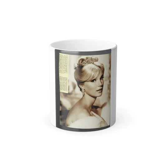 Yvette Mimieux #117 (Vintage Female Icon) Color Changing Mug 11oz 11oz - Go Mug Yourself