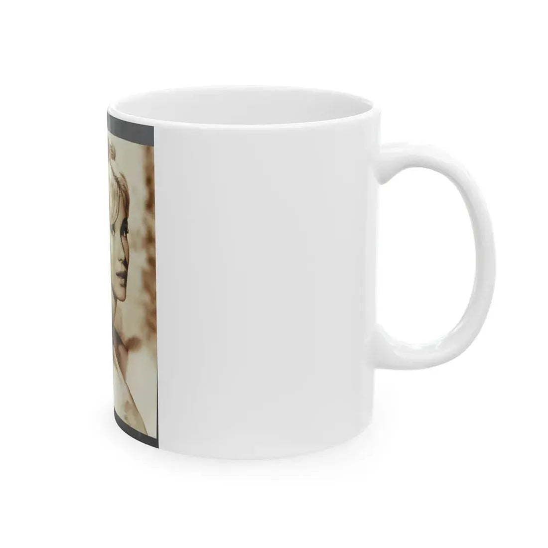 Yvette Mimieux #117 (Vintage Female Icon) White Coffee Mug - Go Mug Yourself