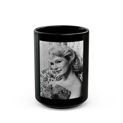 Yvette Mimieux #16 (Vintage Female Icon) Black Coffee Mug 15oz - Go Mug Yourself