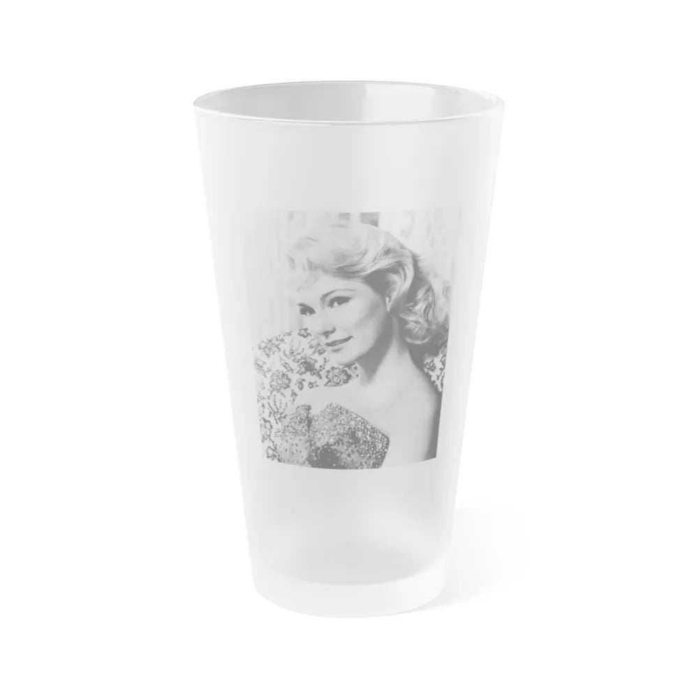 Yvette Mimieux #16 (Vintage Female Icon) Frosted Pint Glass 16oz-16oz-Frosted-Go Mug Yourself