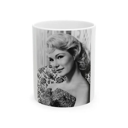 Yvette Mimieux #16 (Vintage Female Icon) White Coffee Mug 11oz - Go Mug Yourself