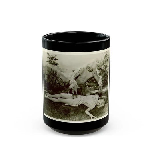 Yvette Mimieux #18 (Vintage Female Icon) Black Coffee Mug 15oz - Go Mug Yourself