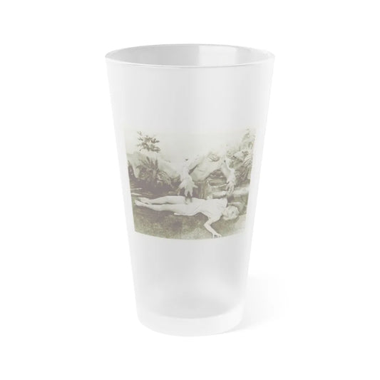 Yvette Mimieux #18 (Vintage Female Icon) Frosted Pint Glass 16oz-16oz-Frosted-Go Mug Yourself