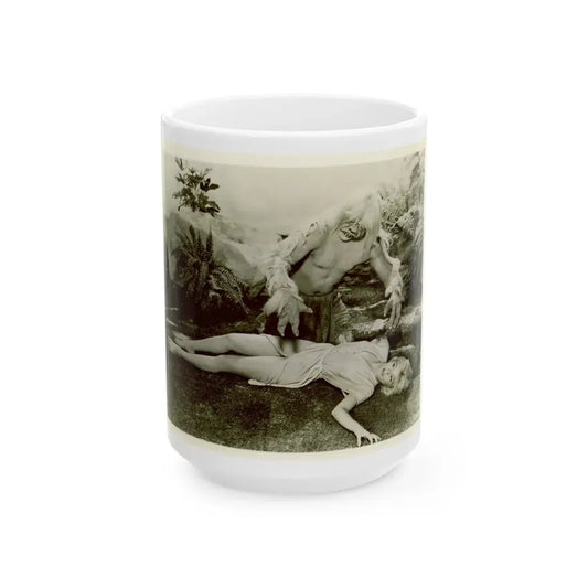 Yvette Mimieux #18 (Vintage Female Icon) White Coffee Mug 15oz - Go Mug Yourself