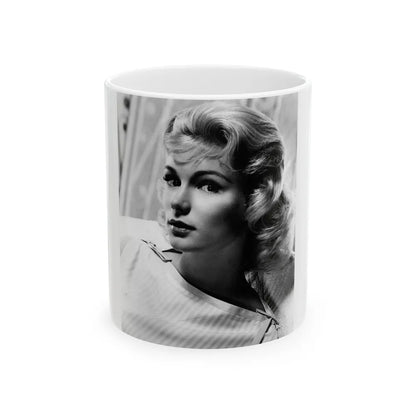 Yvette Mimieux #30 (Vintage Female Icon) White Coffee Mug-11oz-Go Mug Yourself