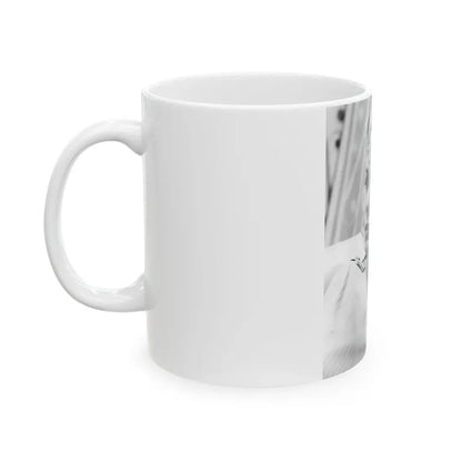 Yvette Mimieux #30 (Vintage Female Icon) White Coffee Mug - Go Mug Yourself