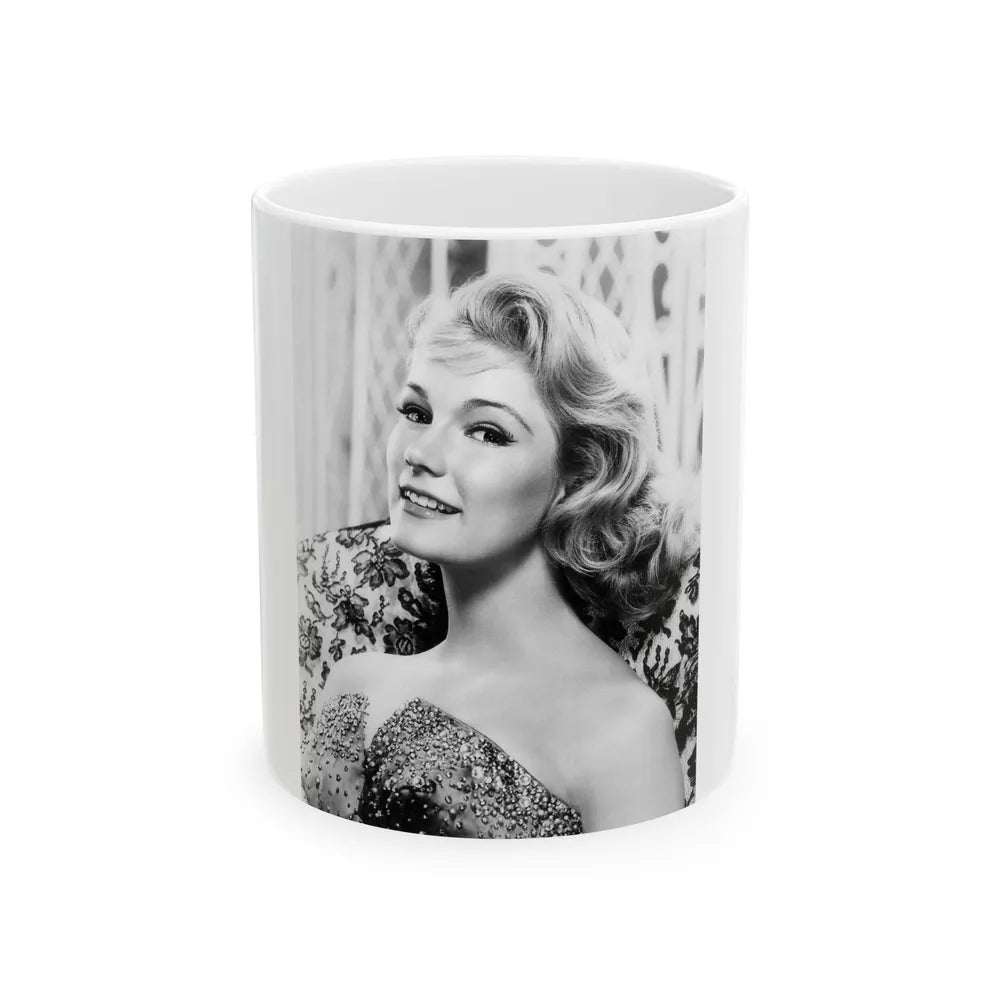 Yvette Mimieux #39 (Vintage Female Icon) White Coffee Mug-11oz-Go Mug Yourself