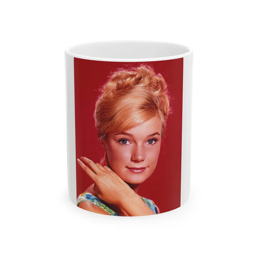 Yvette Mimieux #44 (Vintage Female Icon) White Coffee Mug-11oz-Go Mug Yourself