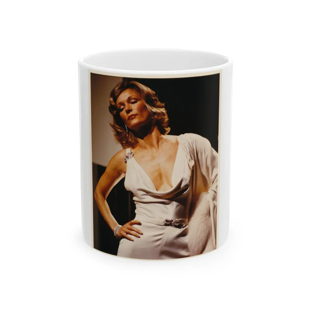 Yvette Mimieux #46 (Vintage Female Icon) White Coffee Mug-11oz-Go Mug Yourself