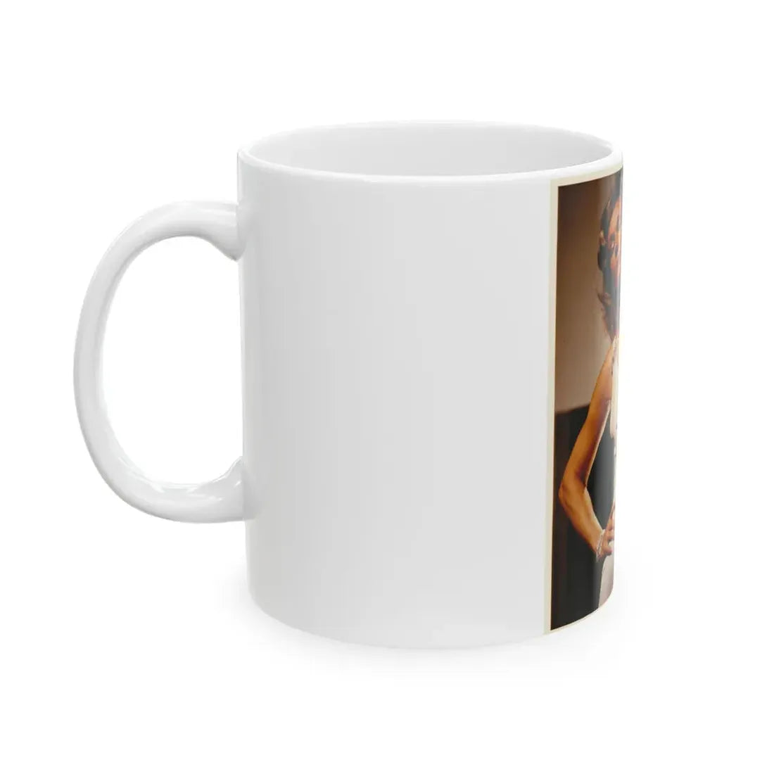 Yvette Mimieux #46 (Vintage Female Icon) White Coffee Mug - Go Mug Yourself