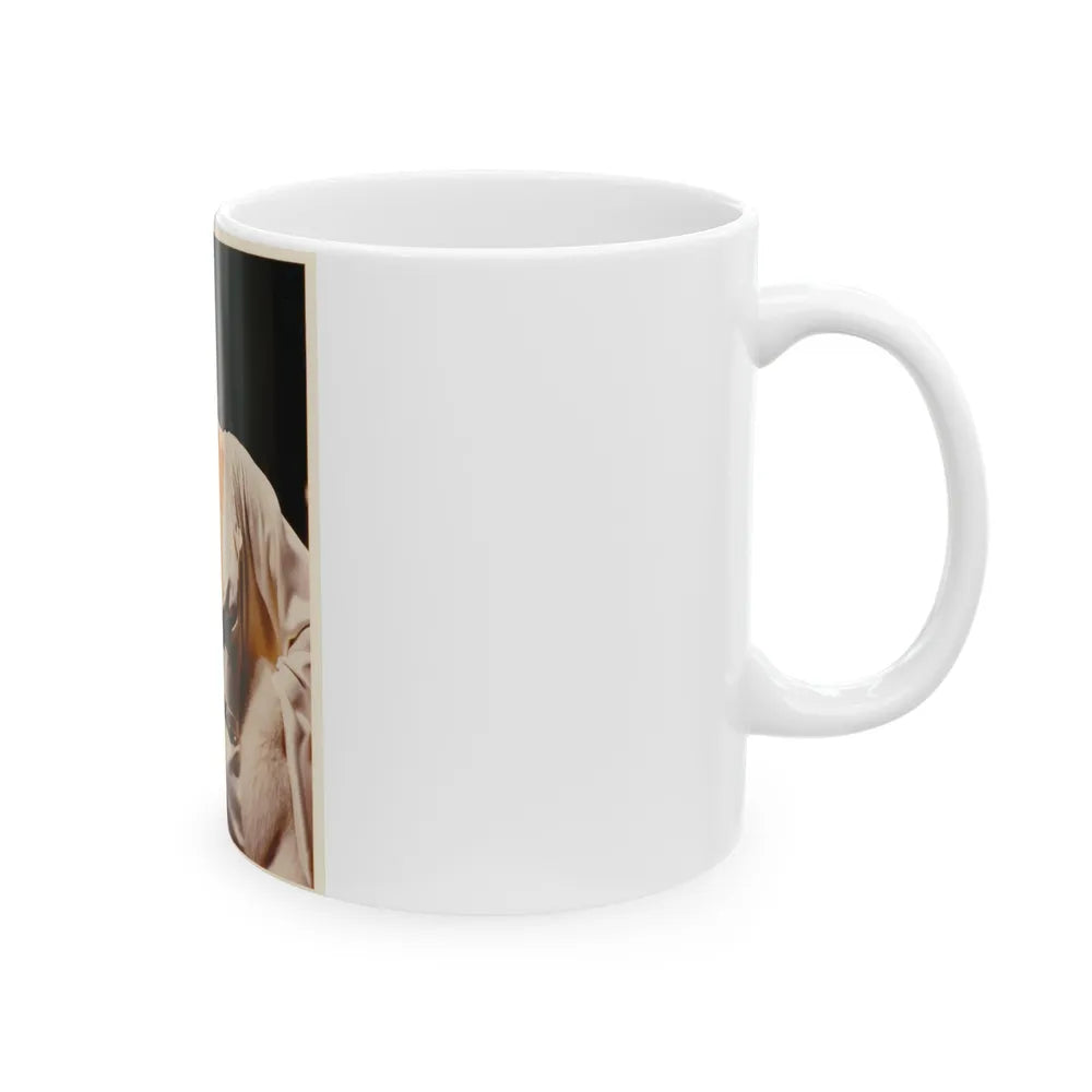 Yvette Mimieux #46 (Vintage Female Icon) White Coffee Mug-Go Mug Yourself