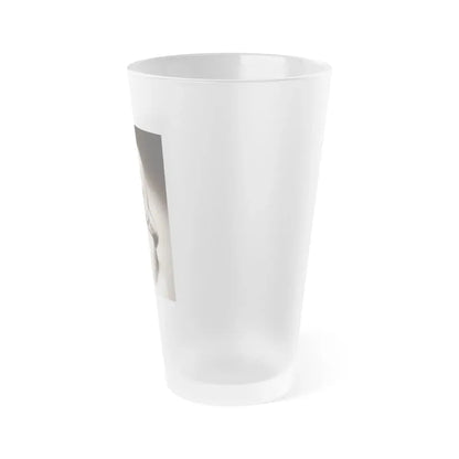 Yvette Mimieux #48 (Vintage Female Icon) Frosted Pint Glass 16oz - Go Mug Yourself