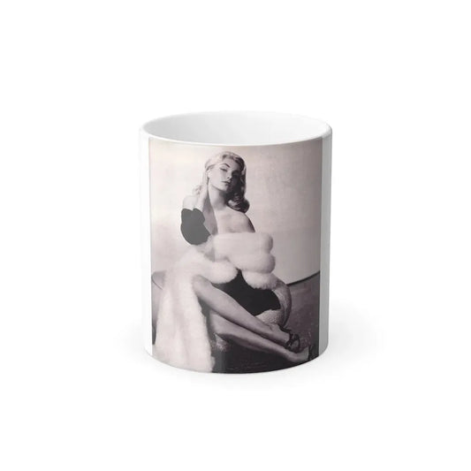 Yvette Mimieux #50 (Vintage Female Icon) Color Changing Mug 11oz 11oz - Go Mug Yourself