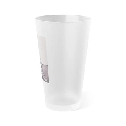 Yvette Mimieux #50 (Vintage Female Icon) Frosted Pint Glass 16oz - Go Mug Yourself