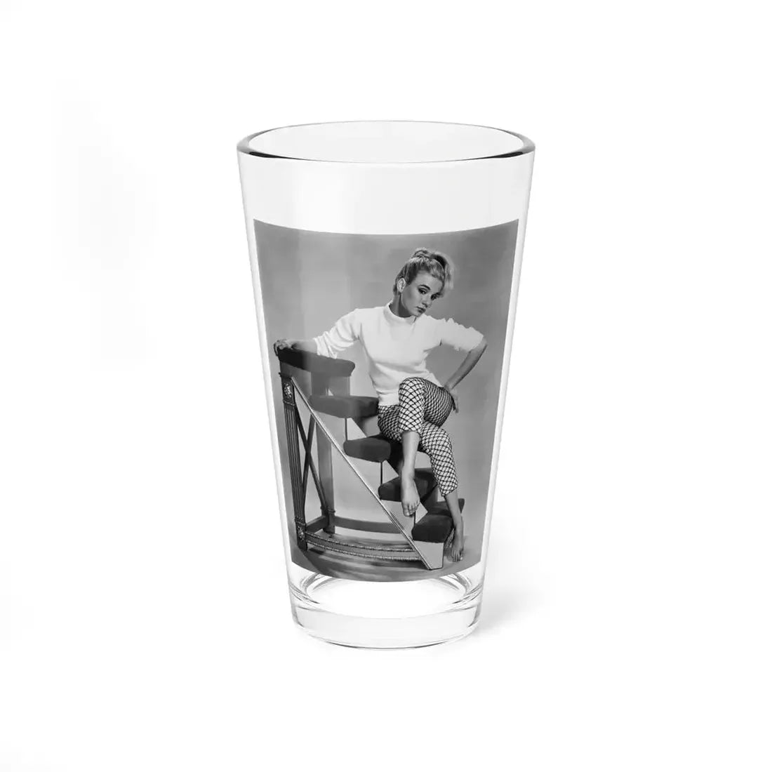 Yvette Mimieux #51 (Vintage Female Icon) Pint Glass 16oz - Go Mug Yourself
