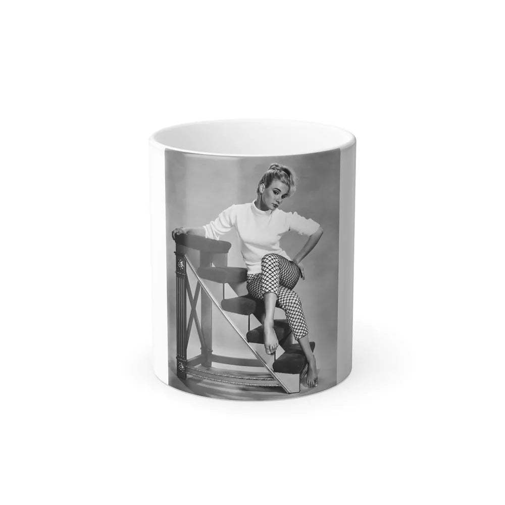 Yvette Mimieux #51 (Vintage Female Icons) Color Changing Mug 11oz-11oz-Go Mug Yourself