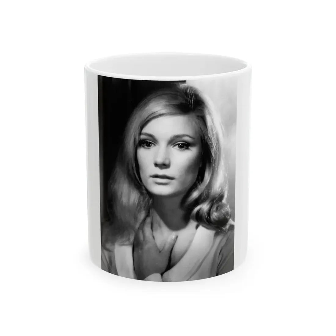 Yvette Mimieux #60 (Vintage Female Icon) White Coffee Mug 11oz - Go Mug Yourself
