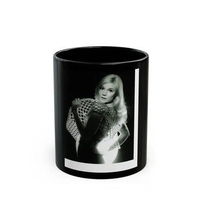 Yvette Mimieux #63 (Vintage Female Icon) Black Coffee Mug 11oz - Go Mug Yourself
