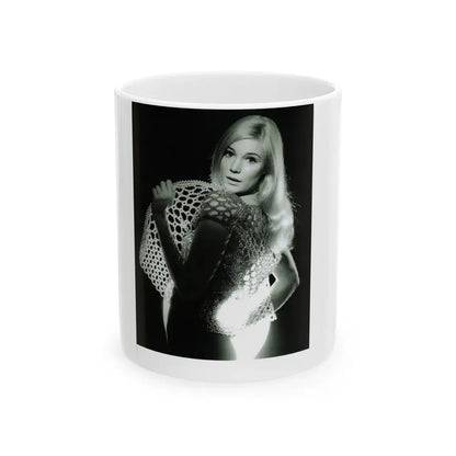 Yvette Mimieux #63 (Vintage Female Icon) White Coffee Mug 11oz - Go Mug Yourself