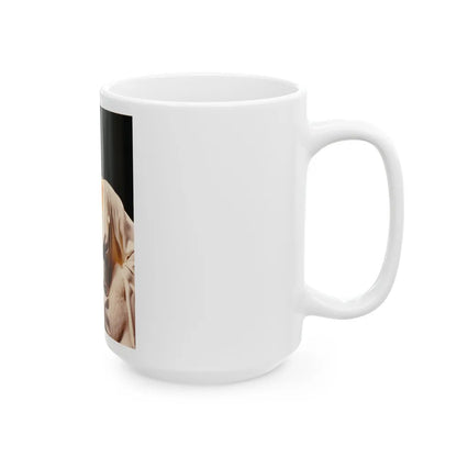 Yvette Mimieux #67 (Vintage Female Icon) White Coffee Mug-Go Mug Yourself