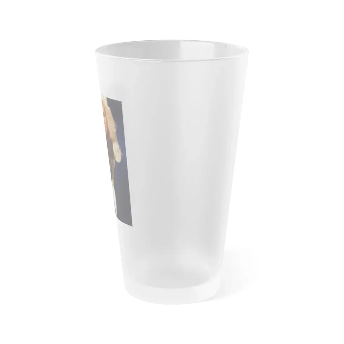 Yvette Mimieux #72 (Vintage Female Icon) Frosted Pint Glass 16oz - Go Mug Yourself