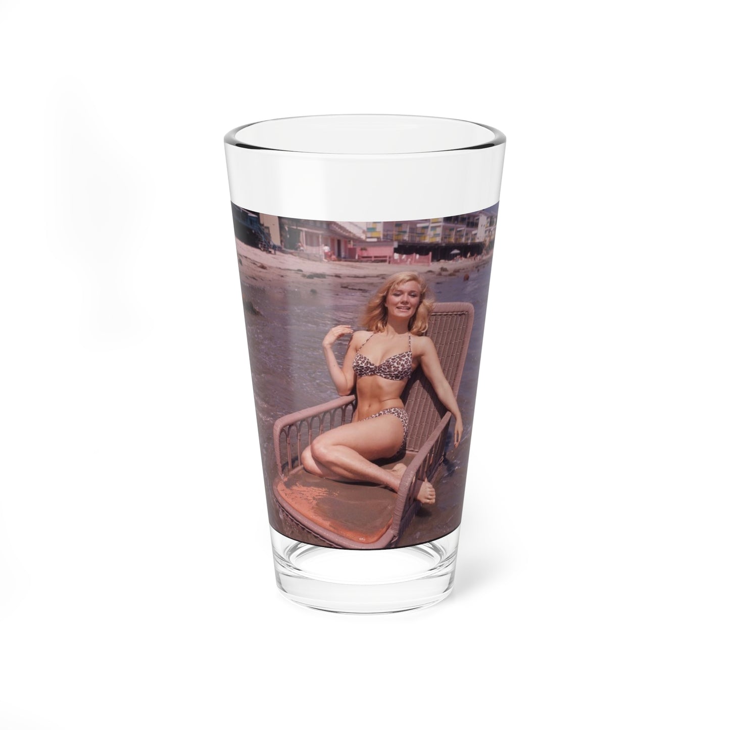 Yvette Mimieux #74 (Vintage Female Icon) Pint Glass 16oz-16oz-Go Mug Yourself