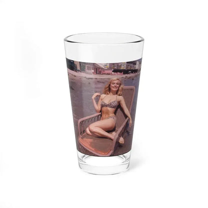 Yvette Mimieux #74 (Vintage Female Icon) Pint Glass 16oz 16oz - Go Mug Yourself
