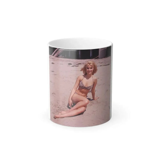 Yvette Mimieux #75 (Vintage Female Icon) Color Changing Mug 11oz 11oz - Go Mug Yourself