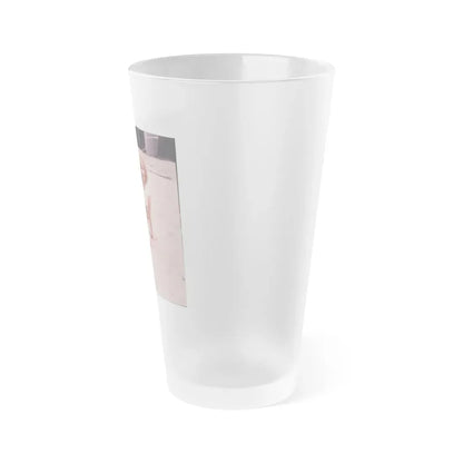 Yvette Mimieux #75 (Vintage Female Icon) Frosted Pint Glass 16oz - Go Mug Yourself