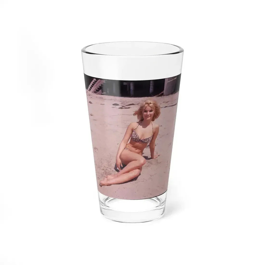 Yvette Mimieux #75 (Vintage Female Icon) Pint Glass 16oz 16oz - Go Mug Yourself