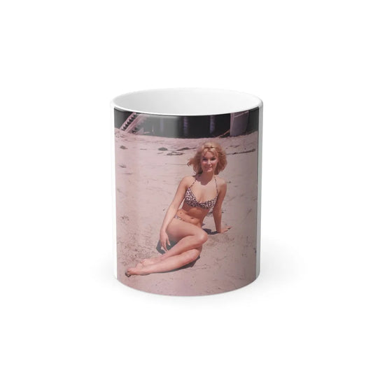 Yvette Mimieux #75 (Vintage Female Icons) Color Changing Mug 11oz-11oz-Go Mug Yourself
