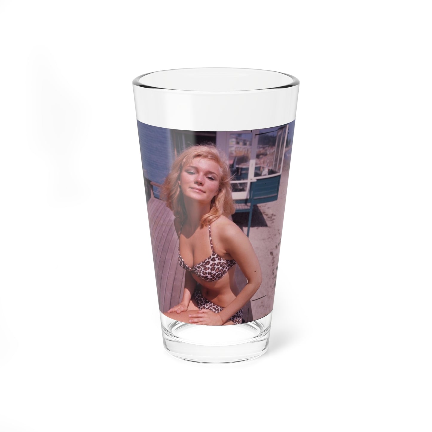 Yvette Mimieux #77 (Vintage Female Icon) Pint Glass 16oz-16oz-Go Mug Yourself