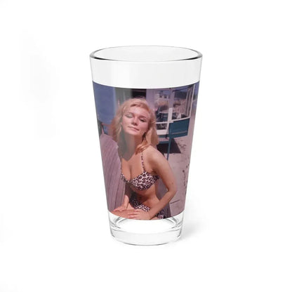 Yvette Mimieux #77 (Vintage Female Icon) Pint Glass 16oz 16oz - Go Mug Yourself