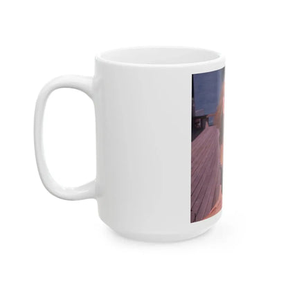 Yvette Mimieux #77 (Vintage Female Icon) White Coffee Mug - Go Mug Yourself