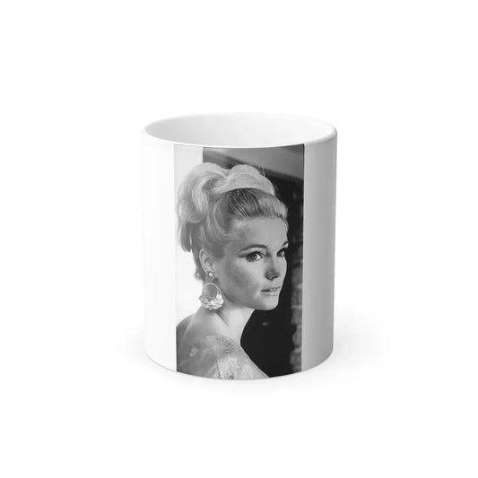 Yvette Mimieux #79 (Vintage Female Icon) Color Changing Mug 11oz 11oz - Go Mug Yourself