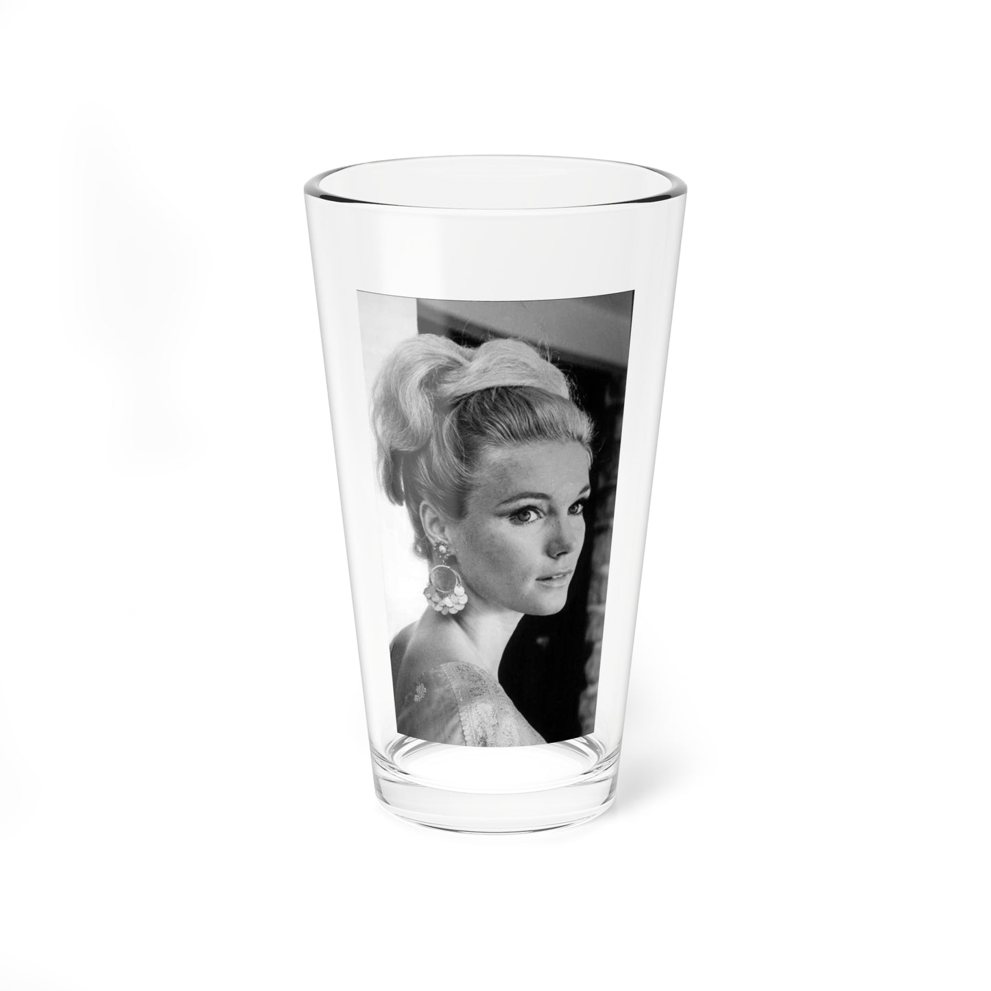 Yvette Mimieux #79 (Vintage Female Icon) Pint Glass 16oz-16oz-Go Mug Yourself