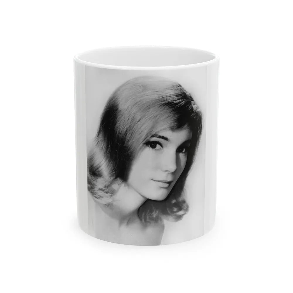 Yvette Mimieux #80 (Vintage Female Icon) White Coffee Mug-11oz-Go Mug Yourself