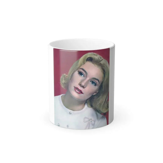 Yvette Mimieux #82 (Vintage Female Icon) Color Changing Mug 11oz 11oz - Go Mug Yourself