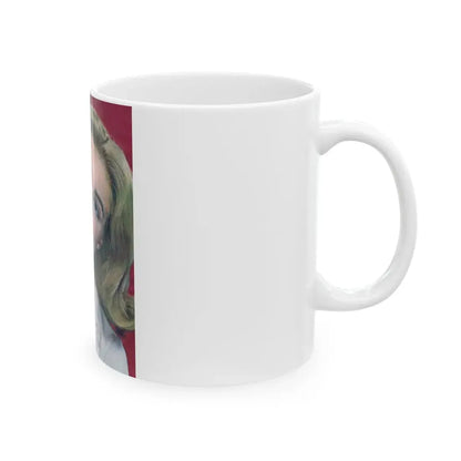 Yvette Mimieux #82 (Vintage Female Icon) White Coffee Mug - Go Mug Yourself