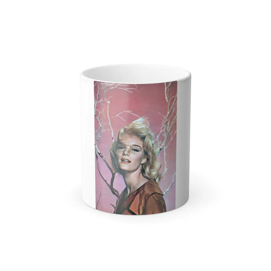 Yvette Mimieux #83 (Vintage Female Icons) Color Changing Mug 11oz-11oz-Go Mug Yourself