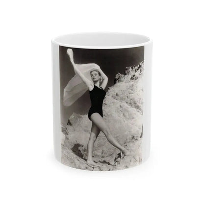 Yvette Mimieux #85 (Vintage Female Icon) White Coffee Mug 11oz - Go Mug Yourself