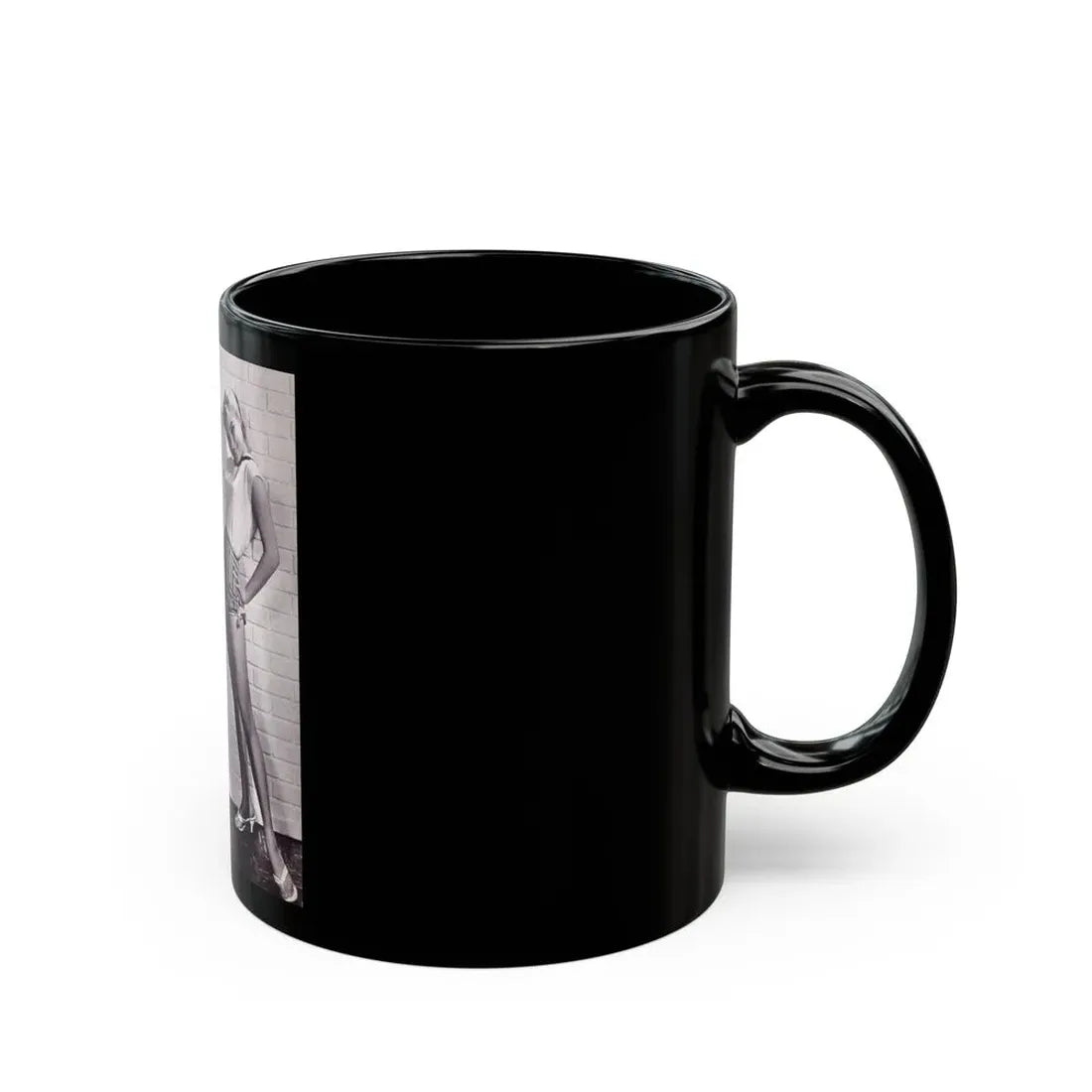 Yvette Mimieux #86 (Vintage Female Icon) Black Coffee Mug - Go Mug Yourself