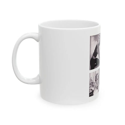 Yvette Mimieux #86 (Vintage Female Icon) White Coffee Mug-Go Mug Yourself