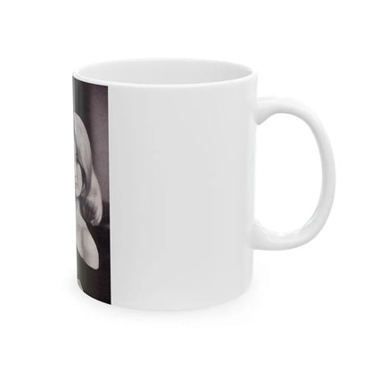 Yvette Mimieux #88 (Vintage Female Icon) White Coffee Mug-Go Mug Yourself